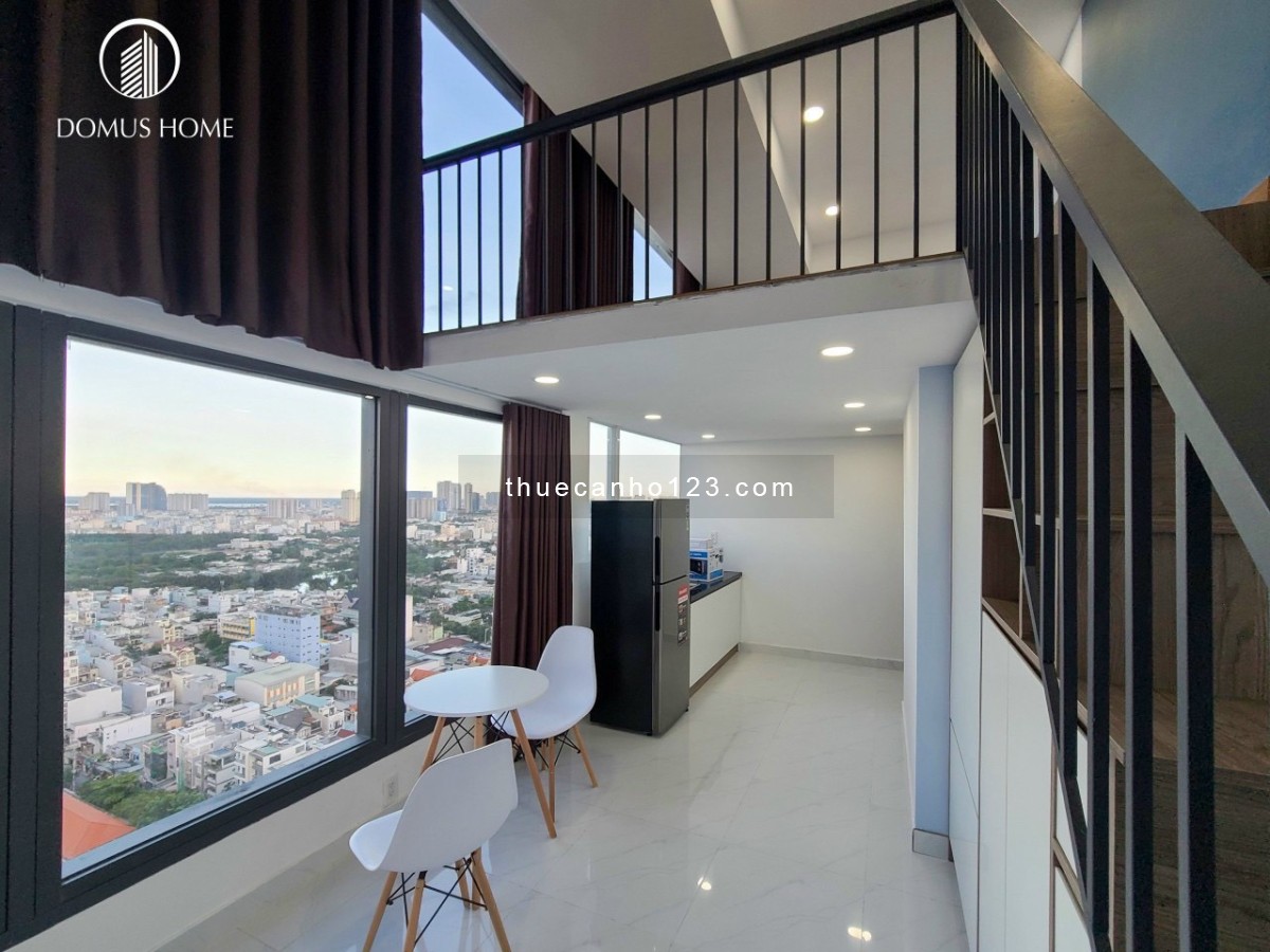 CHO THUÊ CĂN HỘ DUPLEX - 1PN FULL NT BANCOL TÁCH BẾP NGAY TRUNG TÂM Q7 GẦN LOTTE CRESCENT MALL