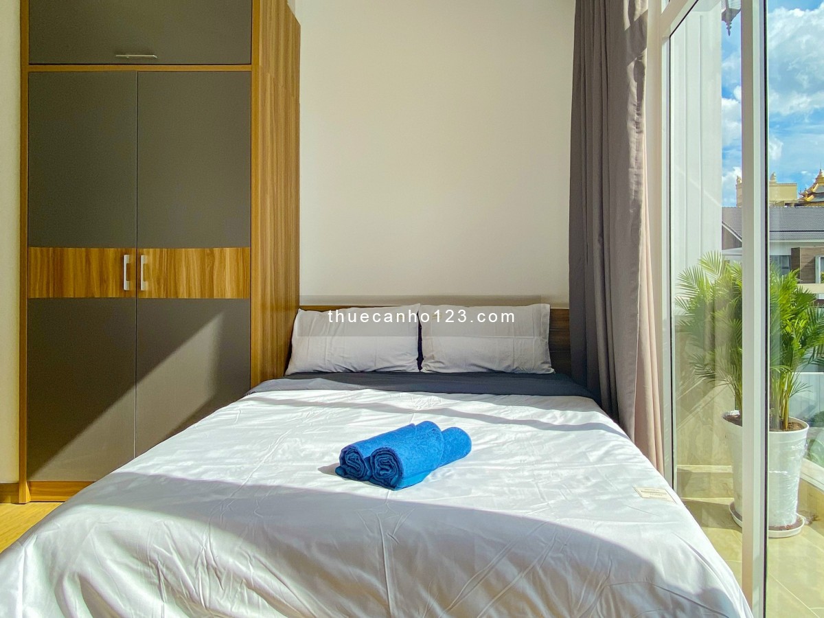 CĂN HỘ STUDIO BAN CONG, CỬA SỔ FULL NỘI THẤT KDC VEN SÔNG Q7 GẦN ĐH RMIT, ĐH TDTU, CRESCENT MALL