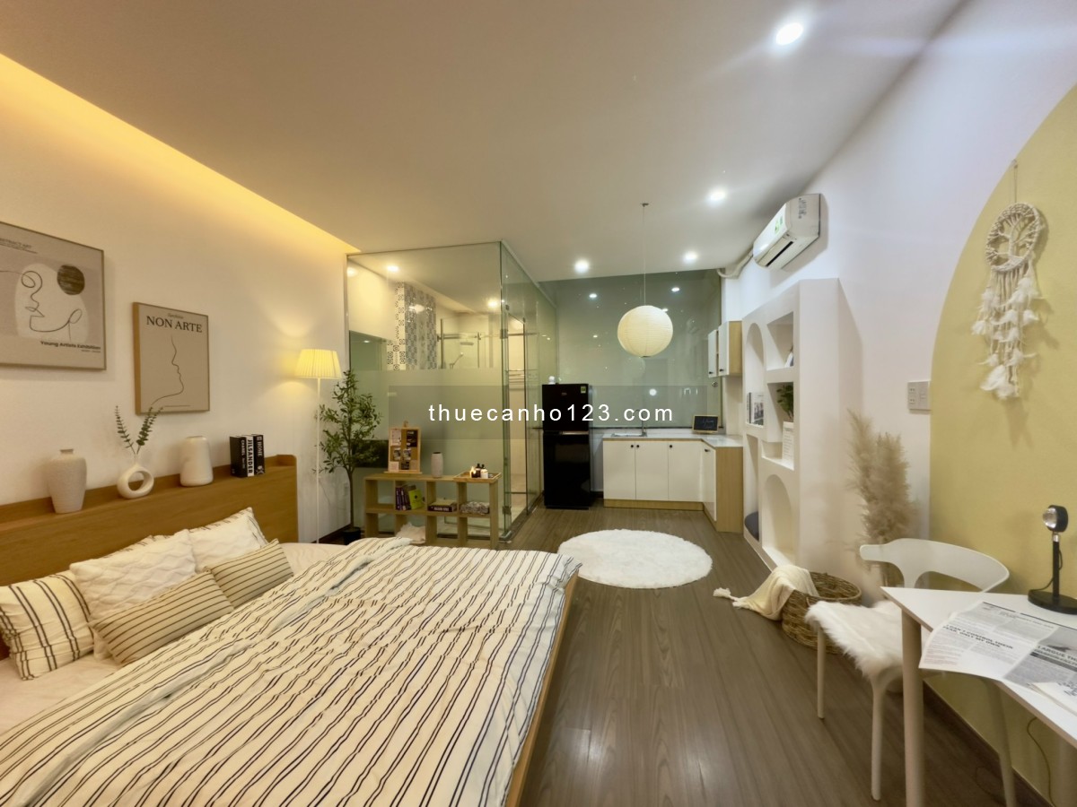 ️CĂN HỘ STUDIO FULL NỘI THẤT, DECOR XỊN, QUẬN 7 LOTTE MART