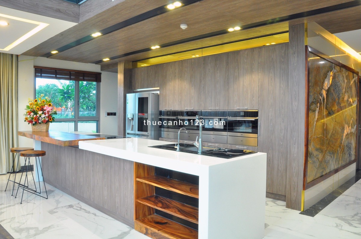 Thuê Pool Villa Đảo Kim Cương 5PN đầy đủ nội thất 336m2, 250 triệu