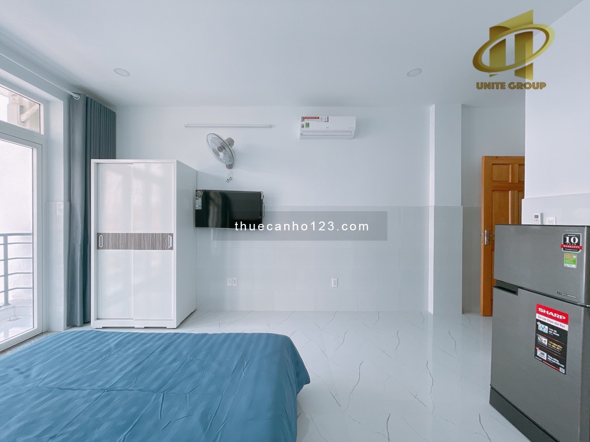 Studio pancon Thoáng ở đầy đủ nội thất Tân Quy, Q7 Gần ĐH RMIT, ĐH TDT, LOTTE, Sunrise City