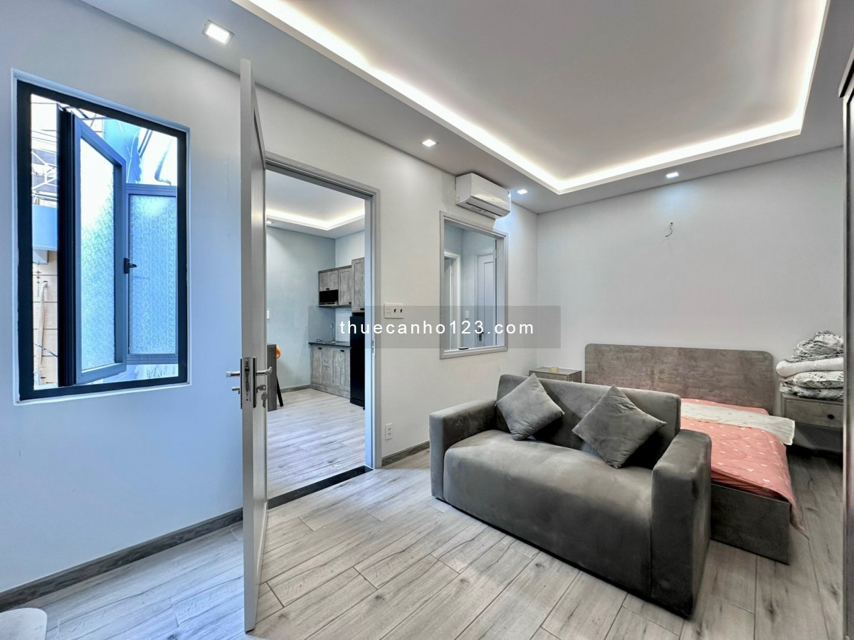 CĂN HỘ STUDIO VÁCH NGĂN 1PN - FULL NỘI THẤT - SANG - XỊN - MỊN