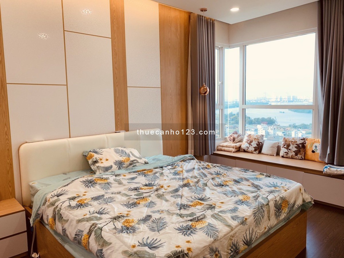 VISTA VERDE - Cho thuê căn hộ 3PN full nội thất - View sông trực diện