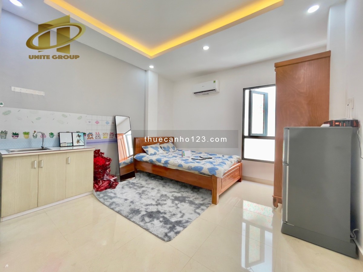 Căn hộ studio rộng rãi cửa sổ thoáng ngay Tân Quy