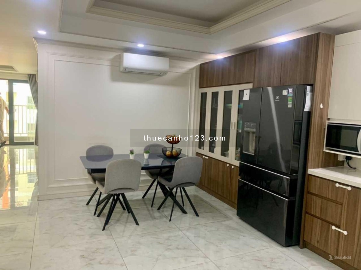 Cho thuê căn hộ chung cư Homyland Riverside 3PN2WC, DT 95m2, FULL NT như hình, giá 15,5 triệu/tháng