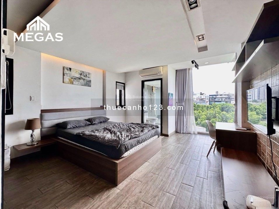 Căn hộ 1PN Q3 NEW 100% cửa sổ to phòng rộng thoáng mát, CV Lê Văn Tám