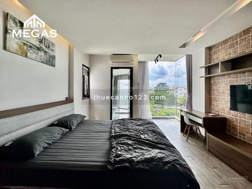 Căn hộ 1PN Q3 NEW 100% cửa sổ to phòng rộng thoáng mát, CV Lê Văn Tám