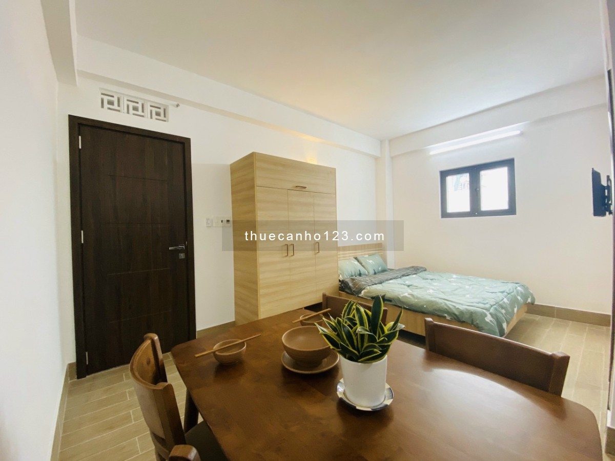 Studio cửa sổ Thoáng ở đầy đủ nội thất Tân Quy, Q7 Gần ĐH RMIT, ĐH TDT, LOTTE, Sunrise City