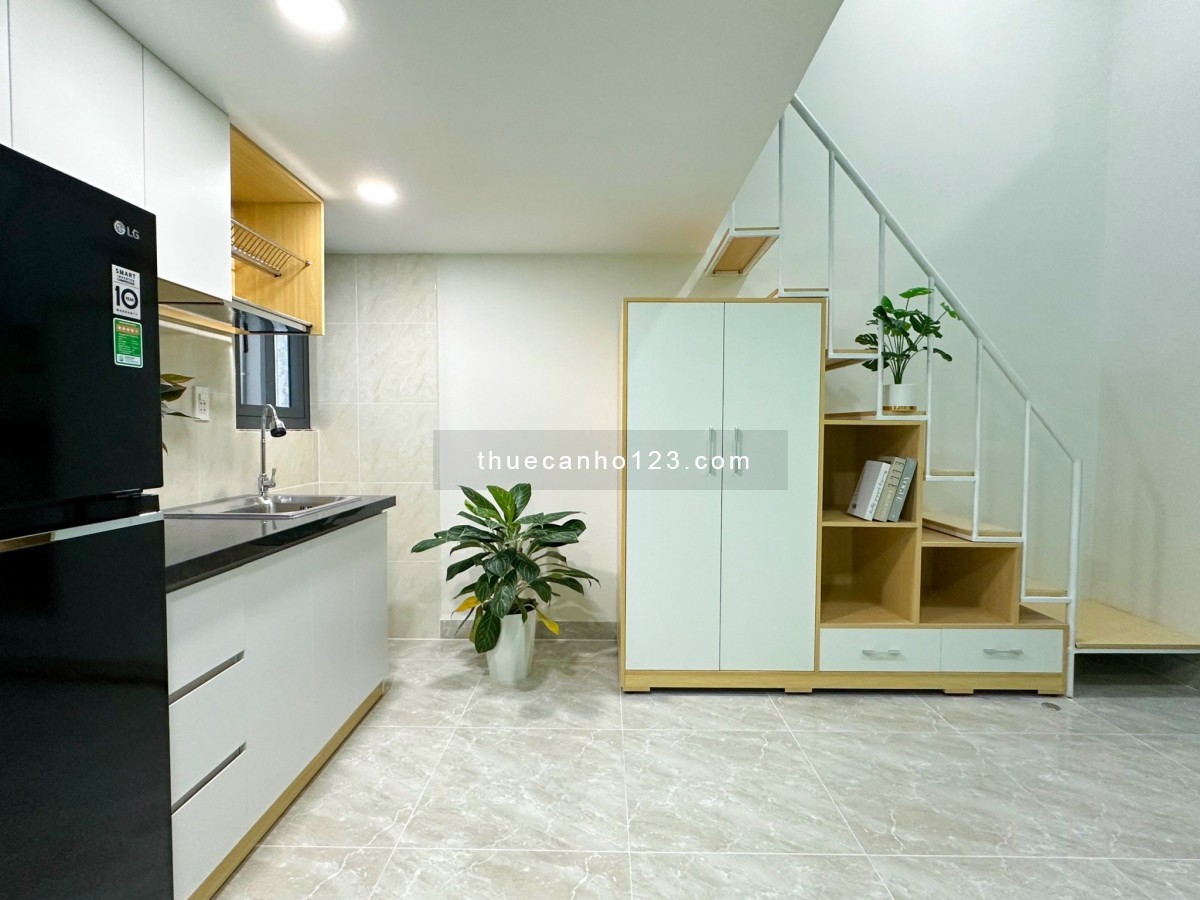 CHO THUÊ CĂN HỘ DUPLEX/STUDIO SIÊU RỘNG FULL NT NẰM NGAY TRUNG TÂM Q7