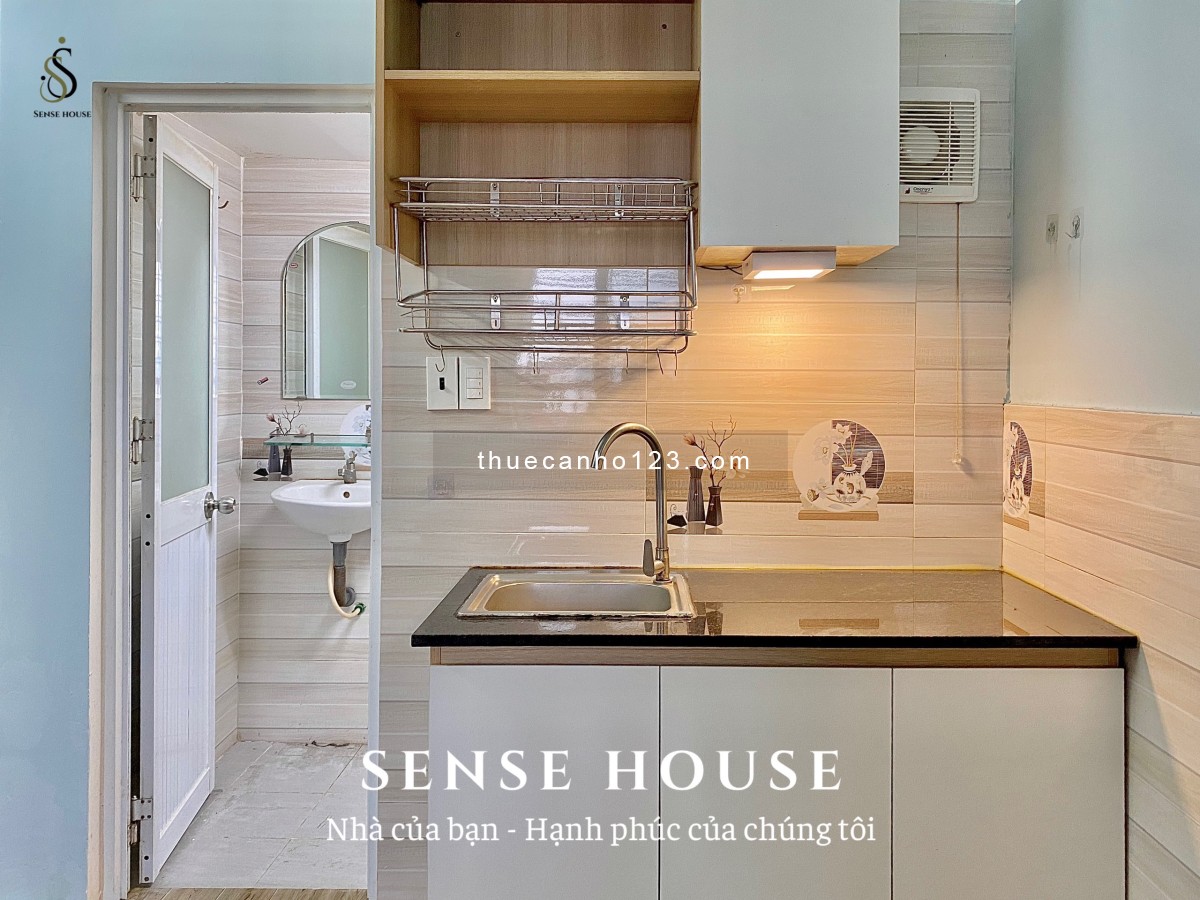 The Sense House - Căn hộ Studio Ban Công/ Cửa sổ lớn 30m2 Siêu Rộng Thoáng - Gần Đầm Sen - 4tr3_5tr