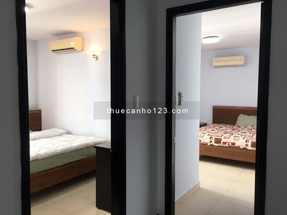 Cho thuê chung cư SaiGon Pearl - Bình Thạnh 63m2 2pn giá 13tr/tháng. Tầng cao view thoáng đón nắng