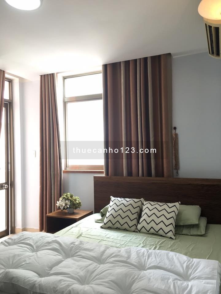 Cho thuê chung cư SaiGon Pearl - Bình Thạnh 63m2 2pn giá 13tr/tháng. Tầng cao view thoáng đón nắng