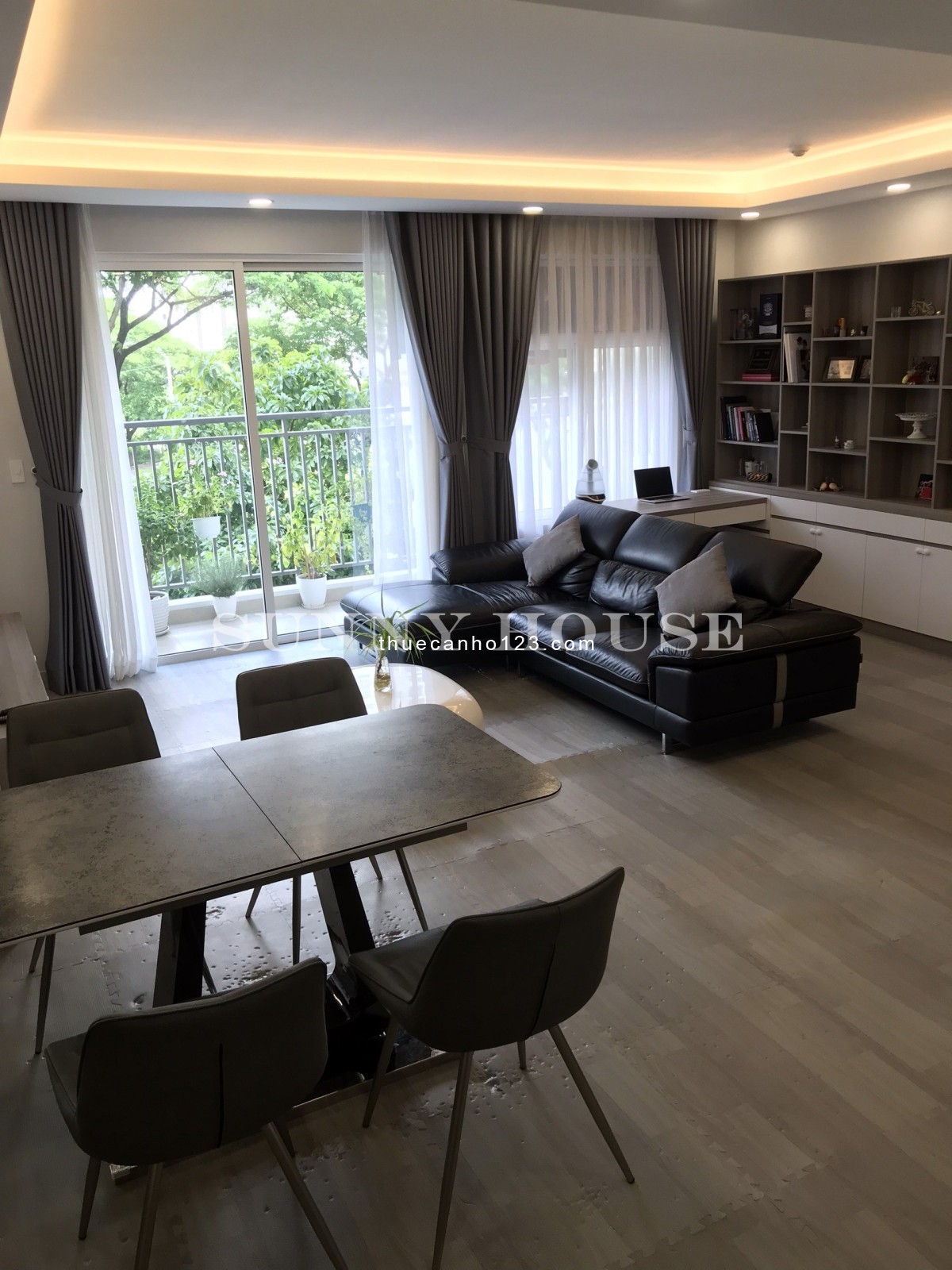 Sunrise Riverside 71m2, thiết kế 2 phòng, kế Phú Mỹ Hưng