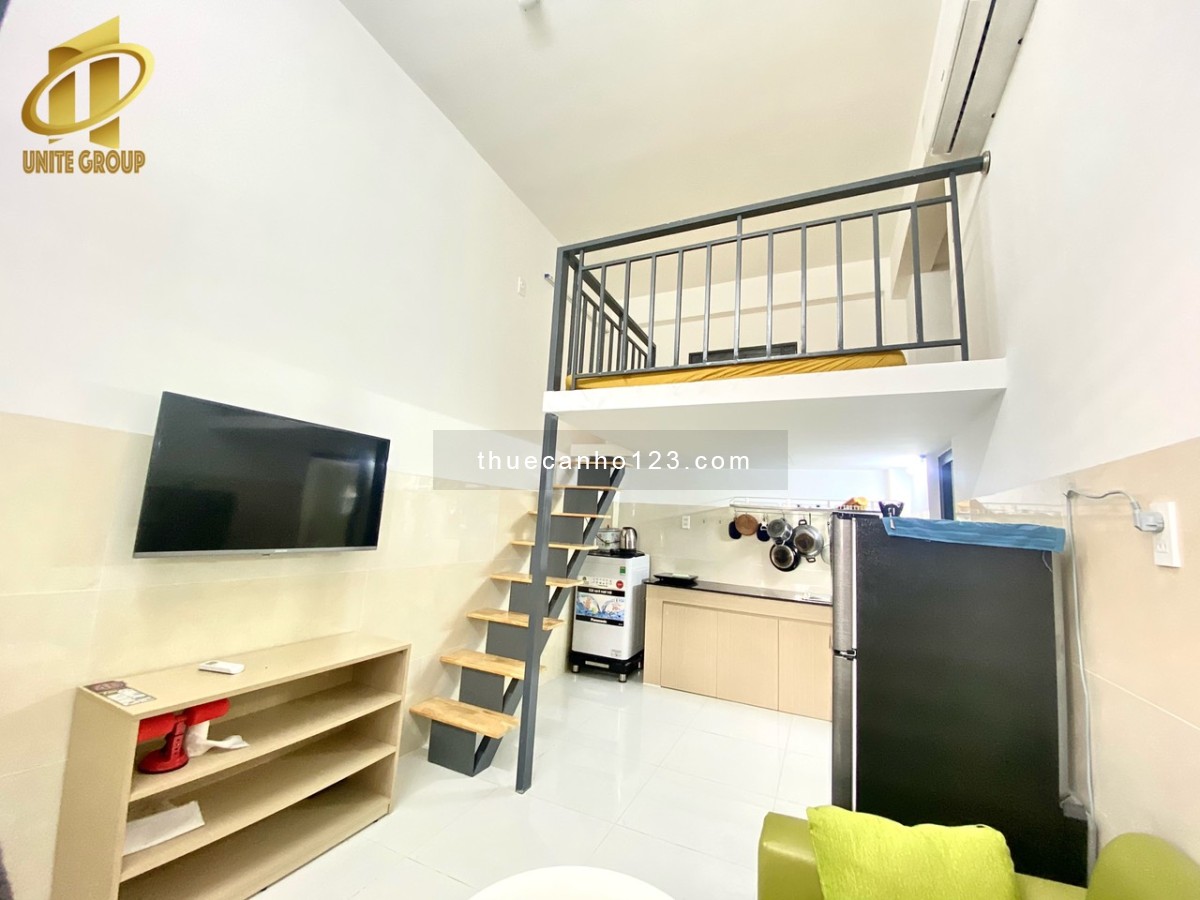 Căn hộ DUPLEX BAN CÔNG gần khu Nam Long , siêu thị Go