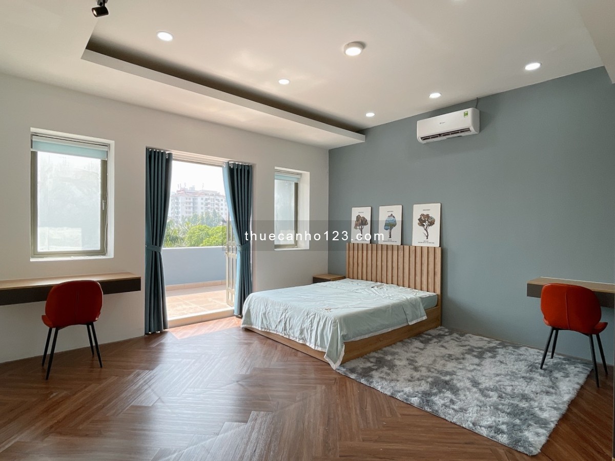 Căn hộ STUDIO vách ngăn full nội thất gần Crescent Mall, siêu thị Go