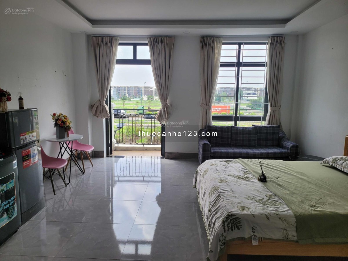 Cho thuê căn hộ KĐT Lakeview City, DT 25m2, FULL NT, tiện nghi, giá 5,5 triệu/tháng