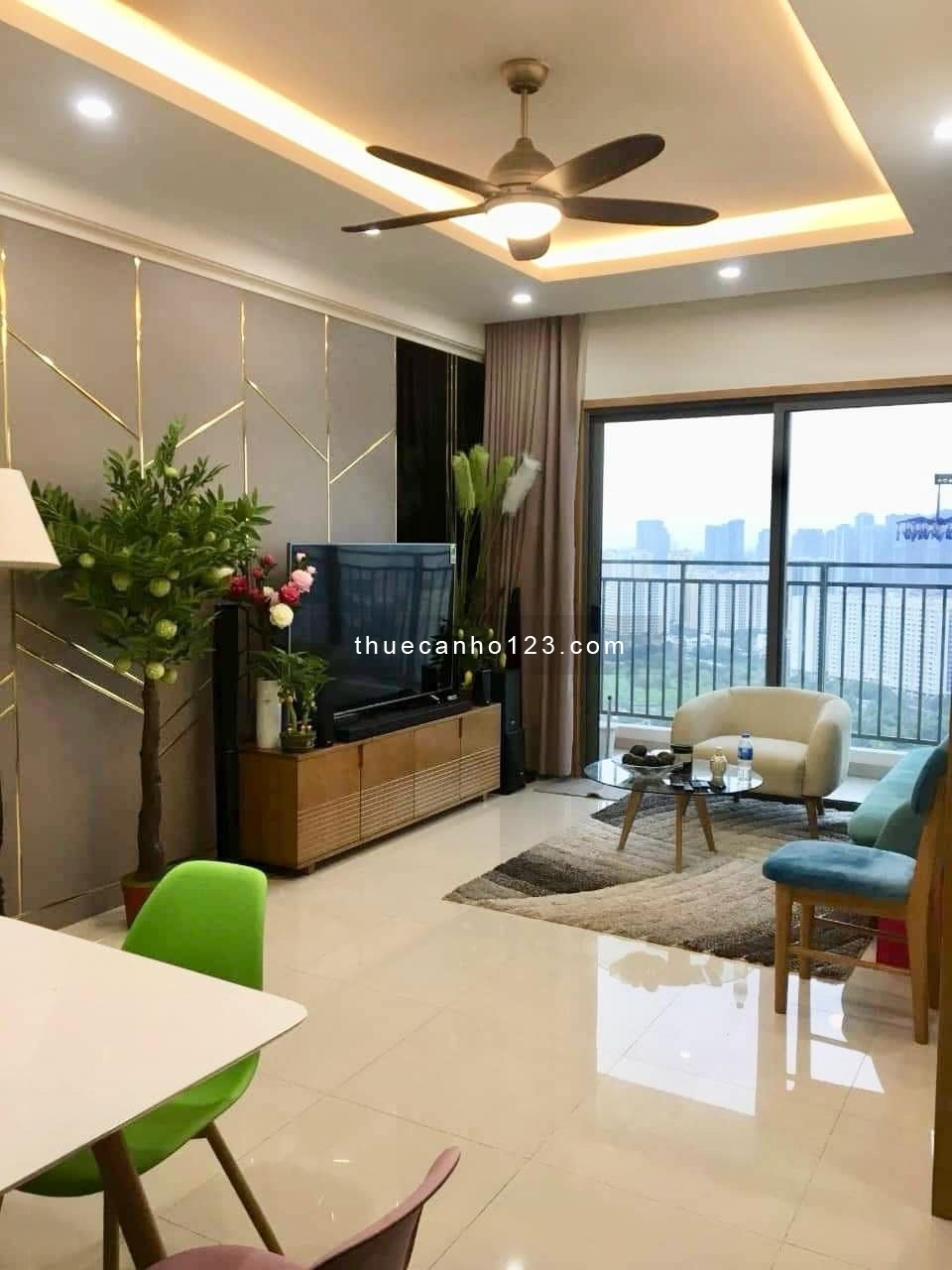 Chung cư Prosper Plaza, Phan Văn Hớn, Tân Thới Nhất, Q12 cho thuê căn 2PN, giá 10tr