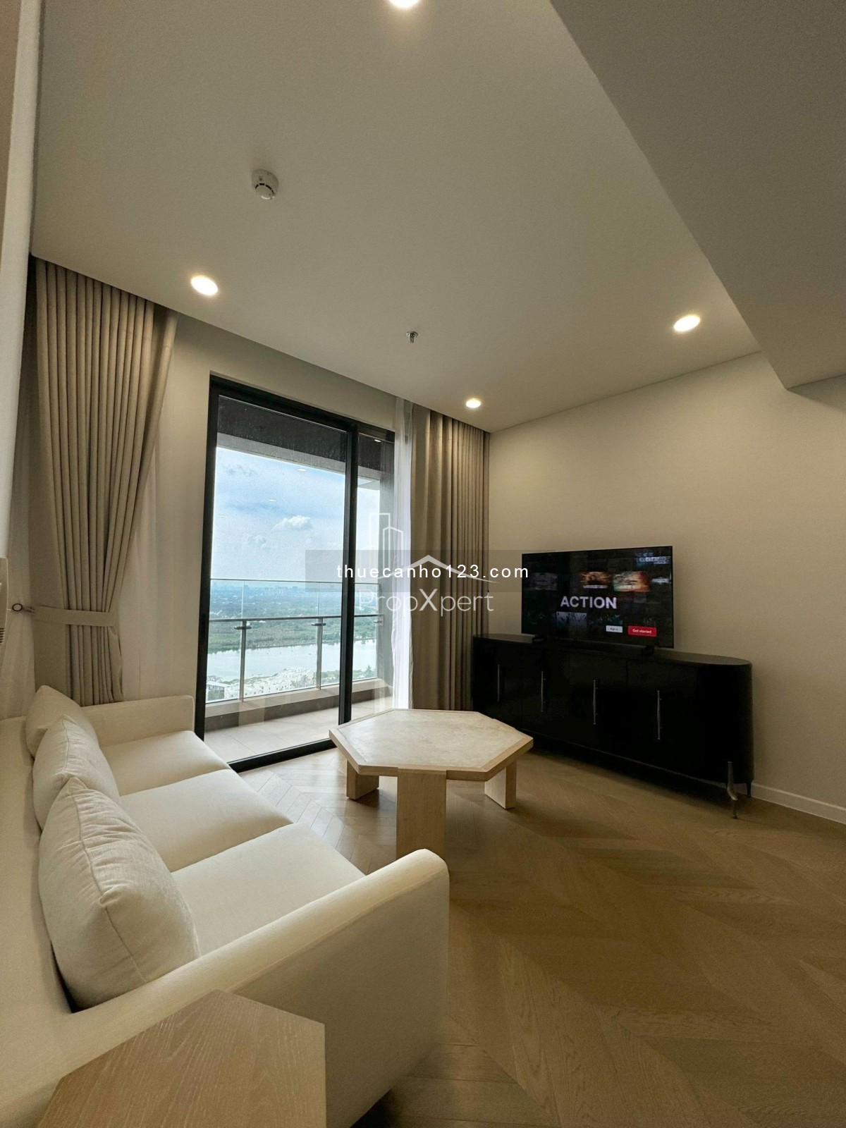 Thuê căn hộ mới Lumiere Riverside_3PN_view sông_Full NT đẹp_94m2_Giá tốt 45tr bao phí