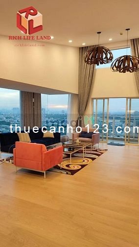 Cho thuê căn Penthouse tại chung cư River Garden, DT 291m2, 5PN4WC, giá 125 TRIỆU