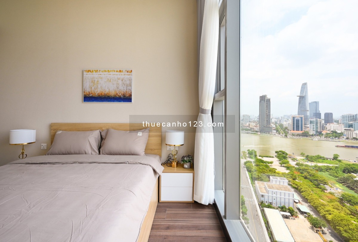 CHO THUÊ CĂN GÓC 2PN - VIEW SÔNG + Q1 CỰC CHILL TẠI EMPIRE CITY LINDEN