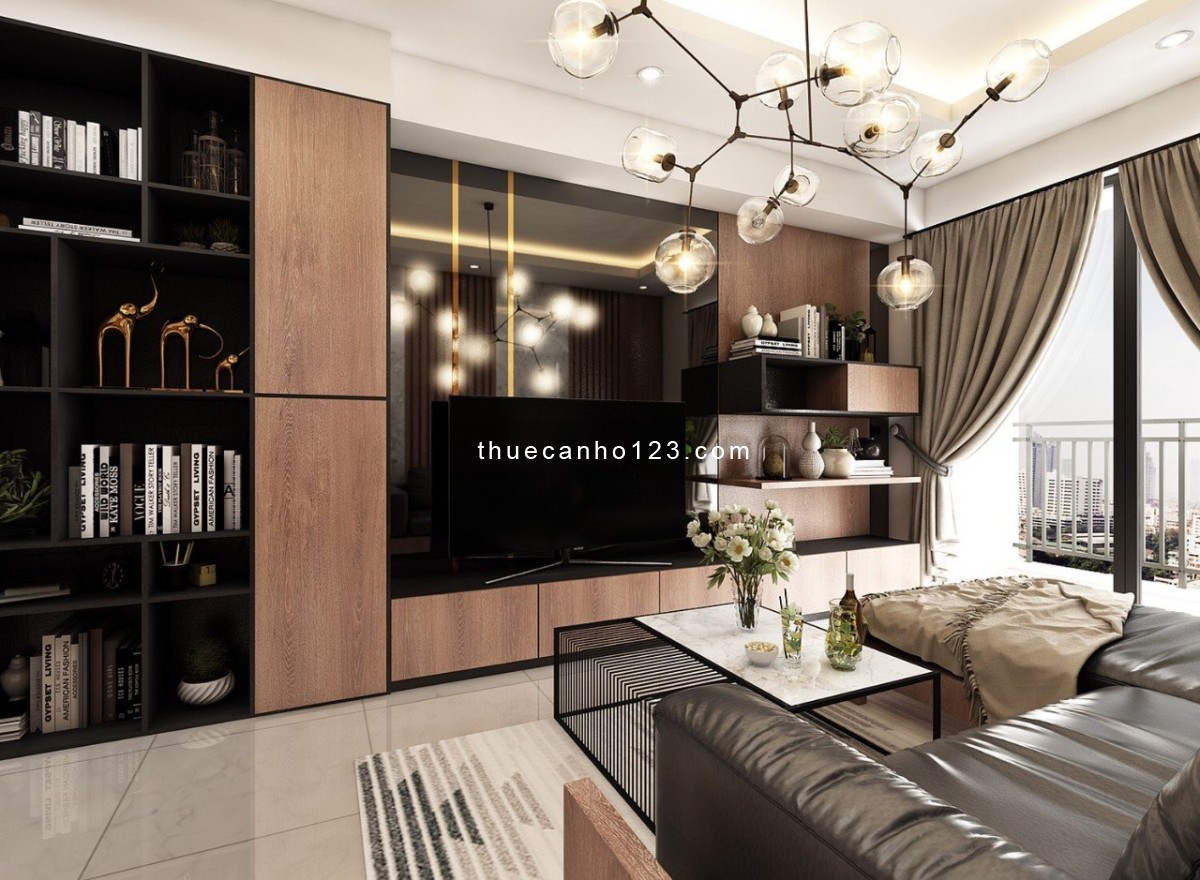 Chung cư City Garden, Ngô Tất Tố, Bình Thạnh: 120m2, 2p ngủ, 2wc, 40tr