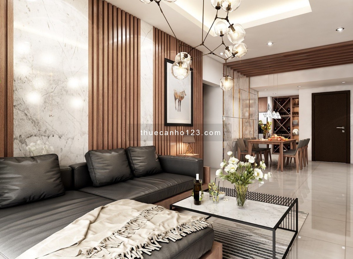 Chung cư City Garden, Ngô Tất Tố, Bình Thạnh: 120m2, 2p ngủ, 2wc, 40tr