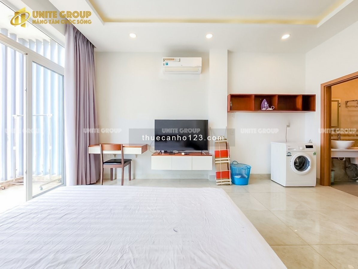 STUDIO BANCON view sông full nội thất gần ĐH UFM , cầu Tân Thuận