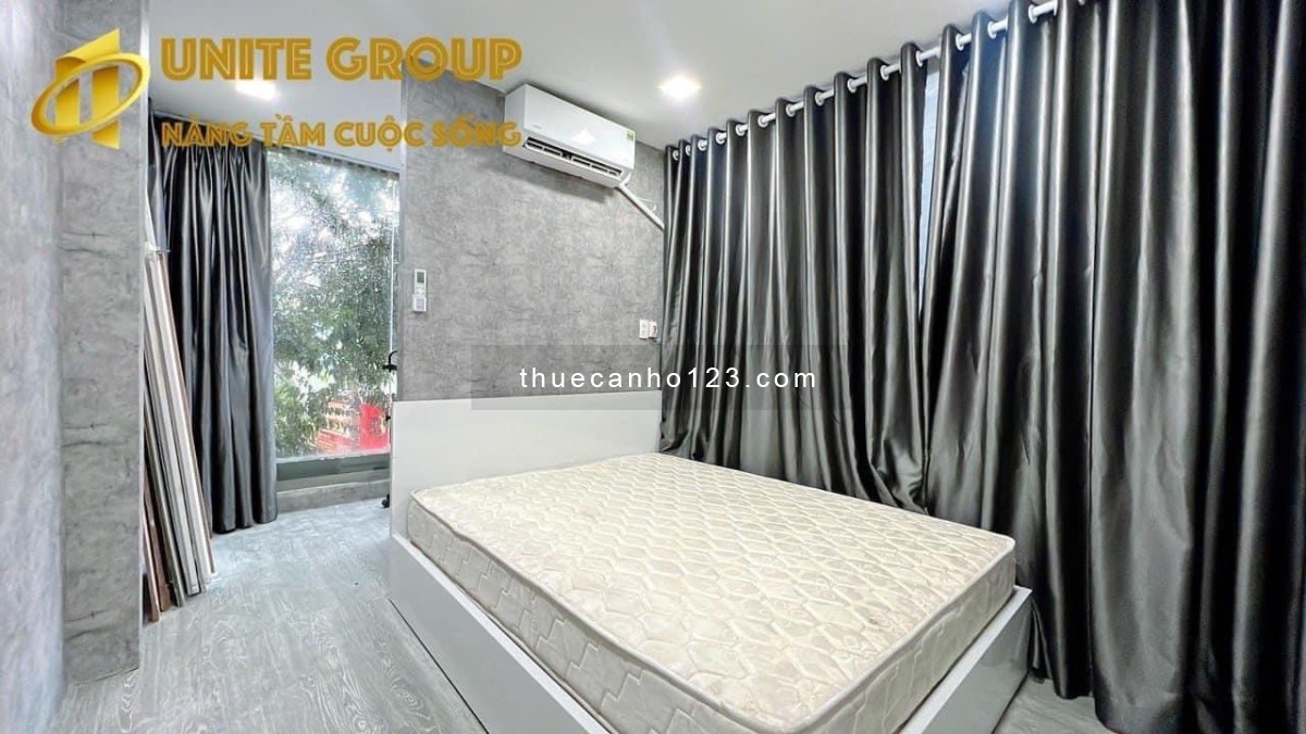 Cho thuê căn hộ 2pn tông phòng xám tại Võ Thị Sáu quận 3 gần công viên Lê Văn Tám