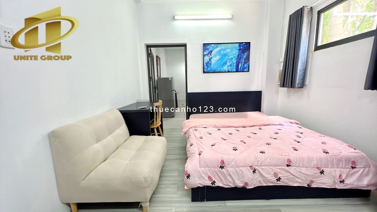 Cho thuê căn hộ 1 phòng ngủ Quận 1 gần chợ Tân Định, quận 1