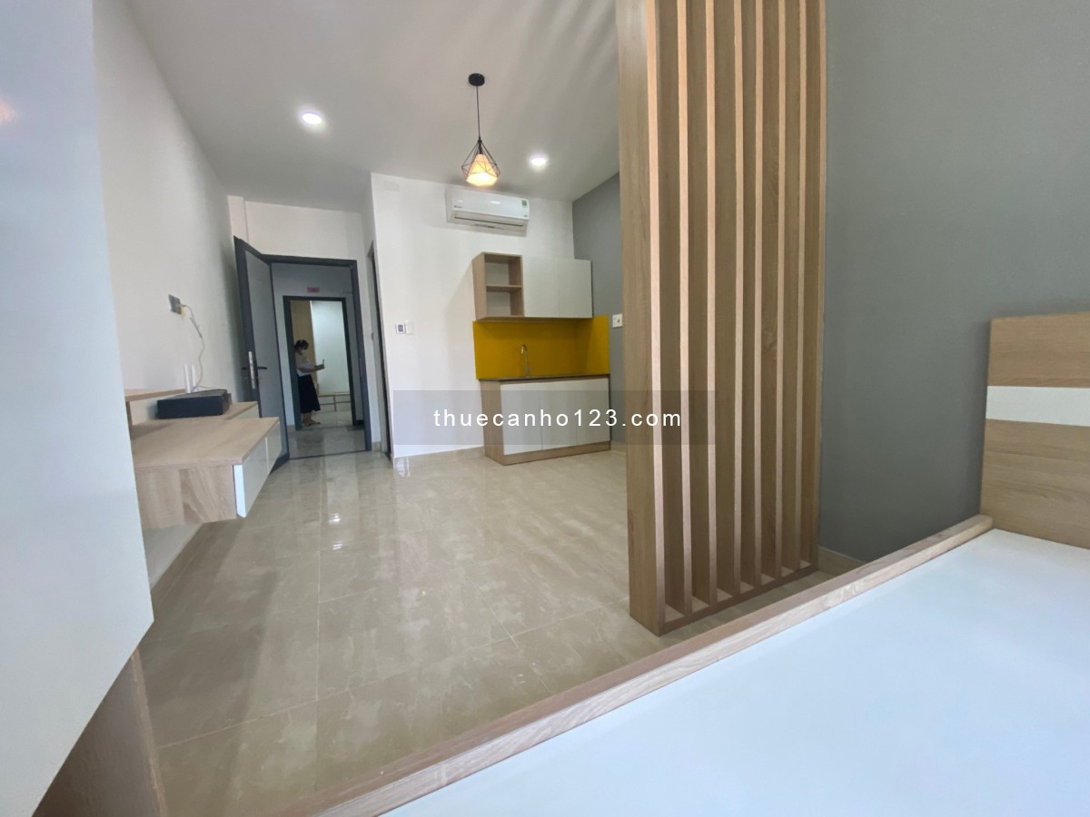 Phòng Studio Full nội thất - cửa số thoáng mát - phòng rộng 25m2 Nơ Trang Long, P13, Bình Thạnh