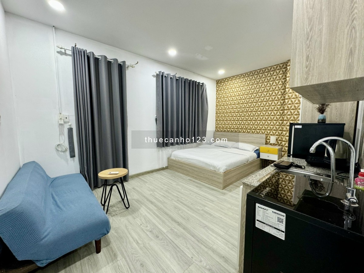 Cho thuê căn hộ siêu xinh có cửa sổ to và bancong rộng rãi ngay tại Hai Bà Trứng Quận 3