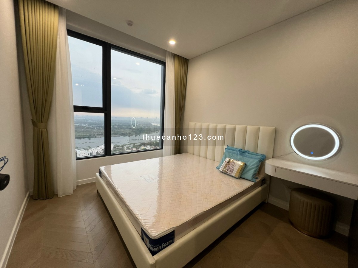 CHO THUÊ CĂN HỘ ĐẸP 2PN LUMIERE RIVERSIDE, FULL NỘI THẤT, VIEW SÔNG, LẦU CAO, GIÁ CHỈ 28TR/THÁNG