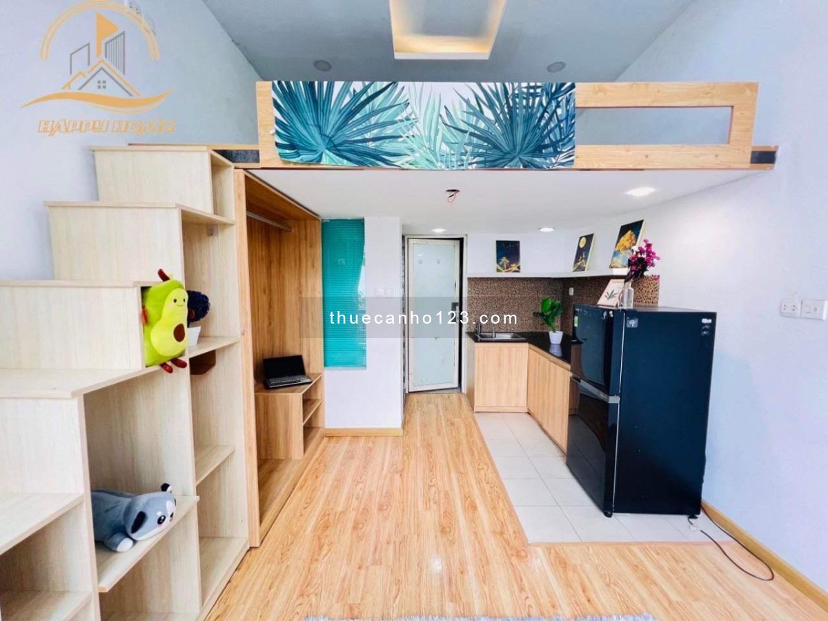 Cho thuê phòng duplex rộng rãi có bancong cực mát tại Phú Nhuận gần Quận 1 - 3 - Bình Thạnh
