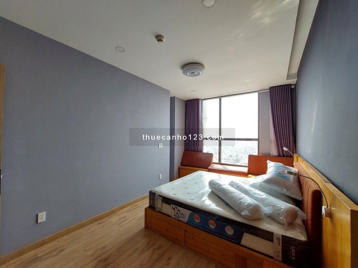 Cho thuê căn chung cư Central Plaza, Tân Bình: 65m2, 2p ngủ, 2wc, Nt, 13tr