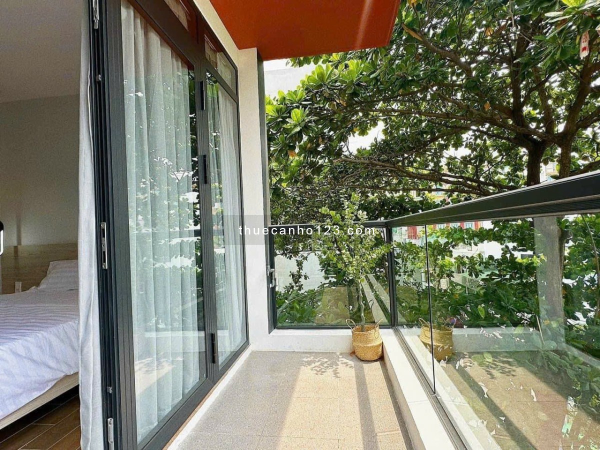 CĂN HỘ MINI MỚI XÂY, PHÒNG TIỆN NGHI CÓ CỬA SỔ LỚN, BANCONG PHÒNG CỰC CHILL