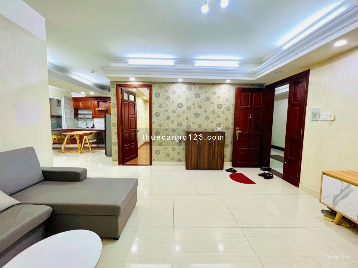 Cao Ốc Screc Quận 3 cho thuê giá 12tr 70m2 2pn 2wc. Nội thất full