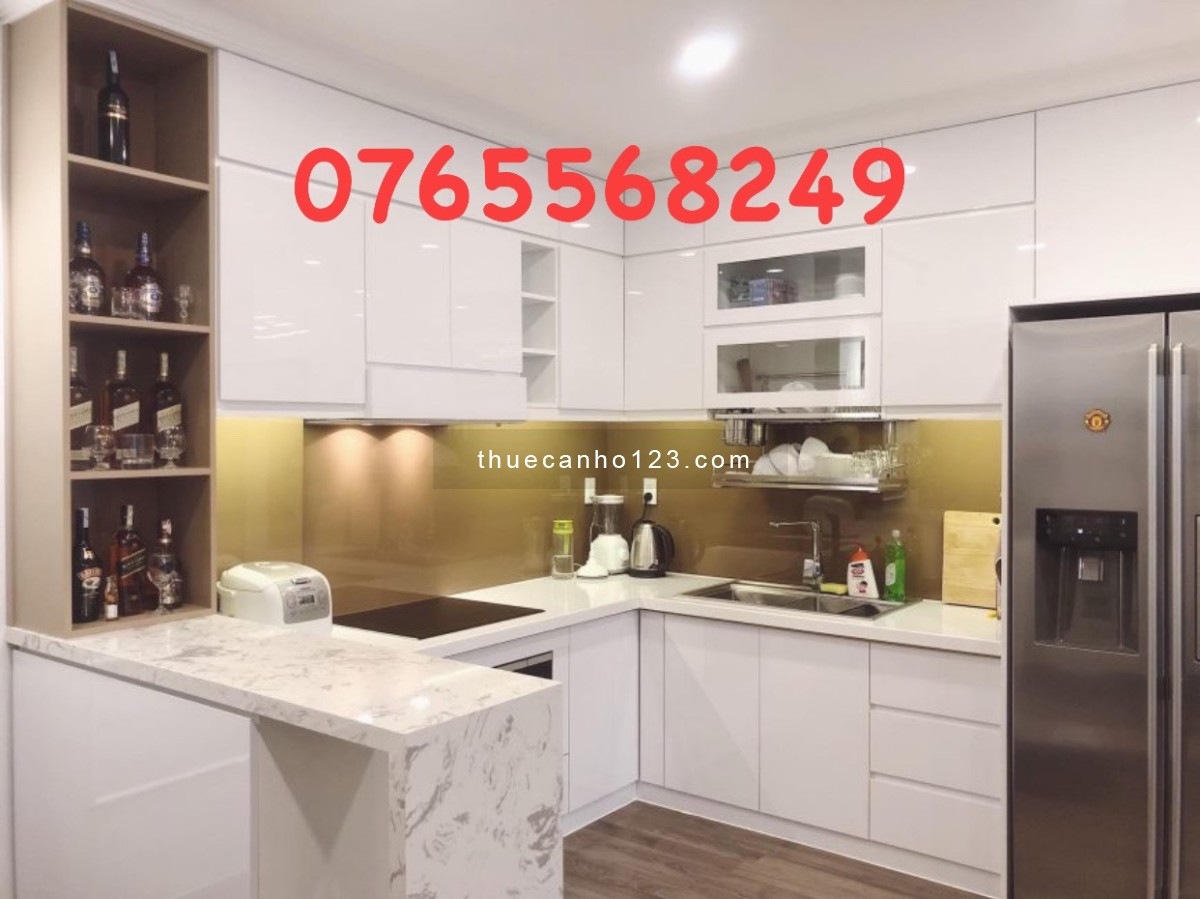 Cho thuê Kingston Phú Nhuận - 80m2, 2PN, 2WC, Nội thất cao cấp, dọn ở liền. LH: 0981170149 Văn/Zalo