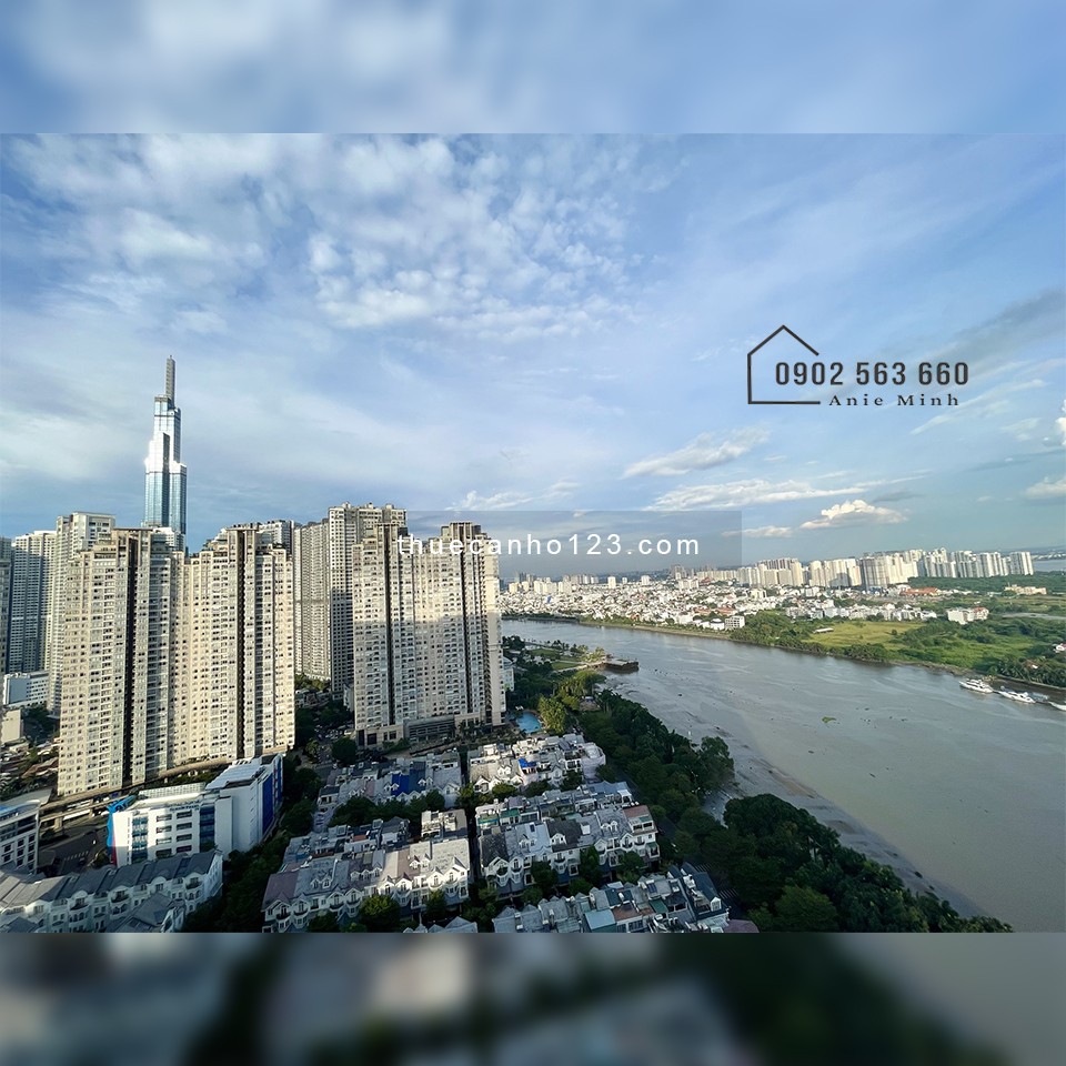 Căn hộ 2+1pn Sunwah Pearl, nội thất cơ bản chỉ 29 triệu, view sông. Hotline pkd 0902563660