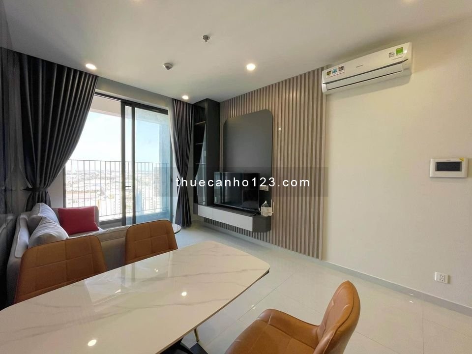 Căn hộ chung cư Babylon, Tân Phú 90m2, 2p ngủ, ban công, NT, giá 12tr