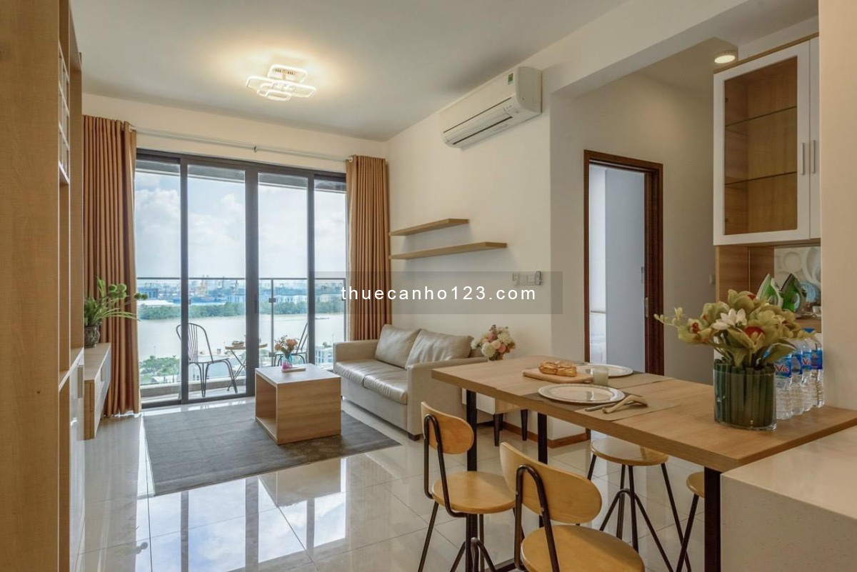 One Verandah Q2_Thuê căn hộ 2PN view sông_Full NT đẹp_80m2_Giá tốt 18tr