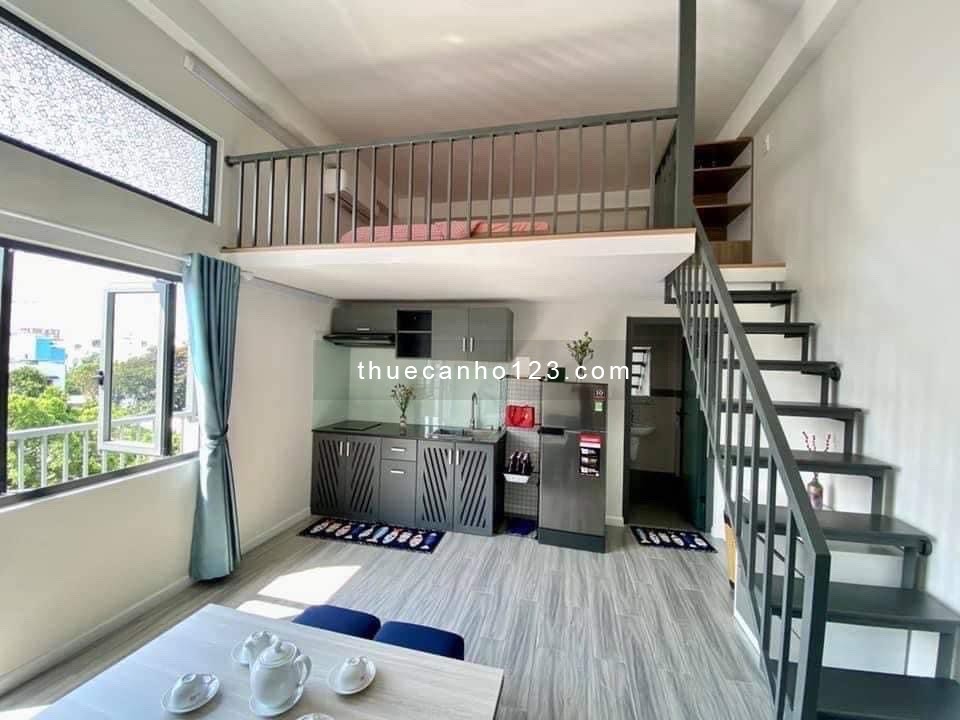 Cho thuê duplex sang trọng, cao cấp giá tốt full nội thất ban công - SVD Phú Thọ