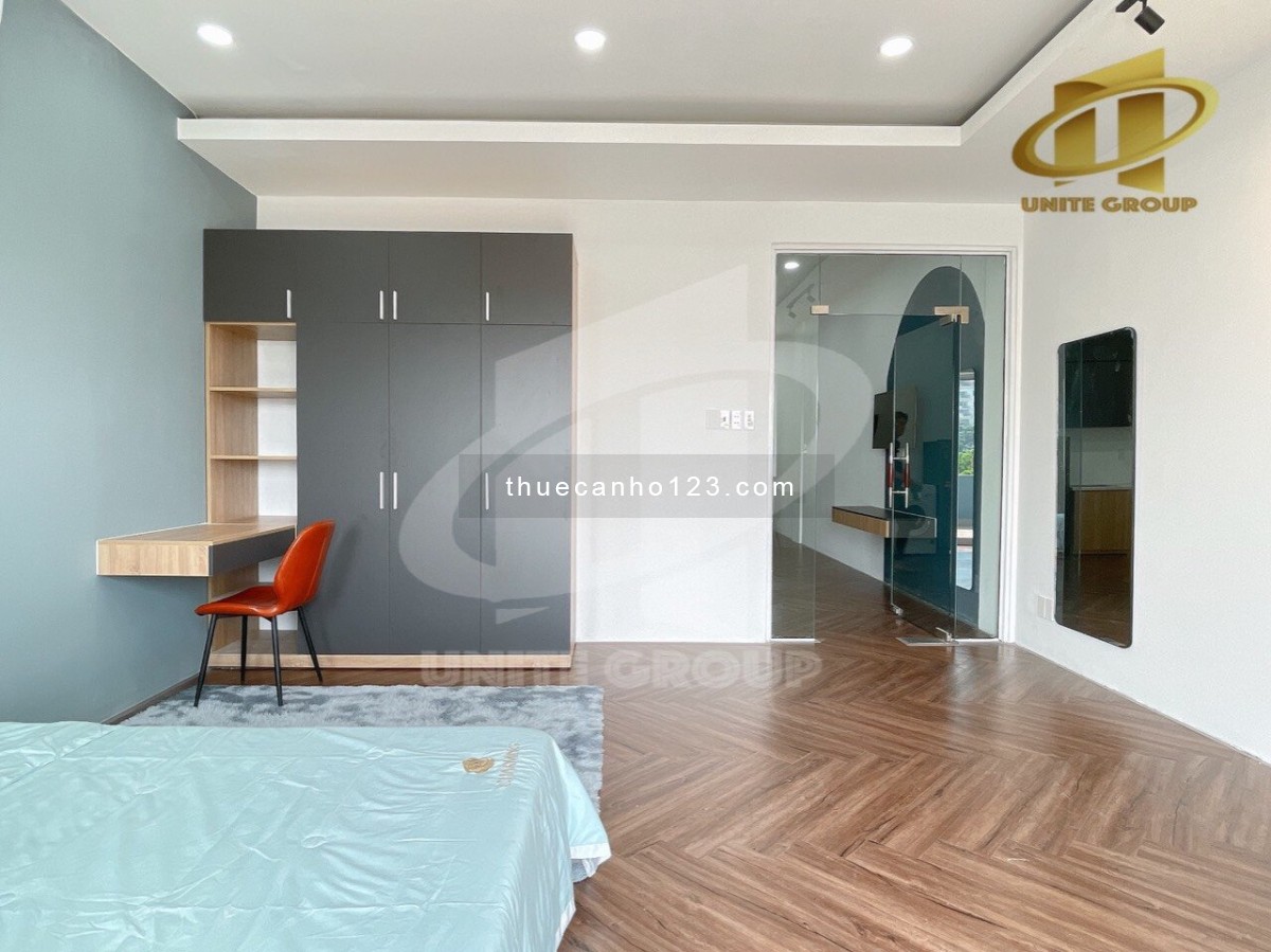 Cho thuê căn hộ 1PN - Ban công, 60m2 đầy đủ tiện nghi ngay tại trung tâm quận 7