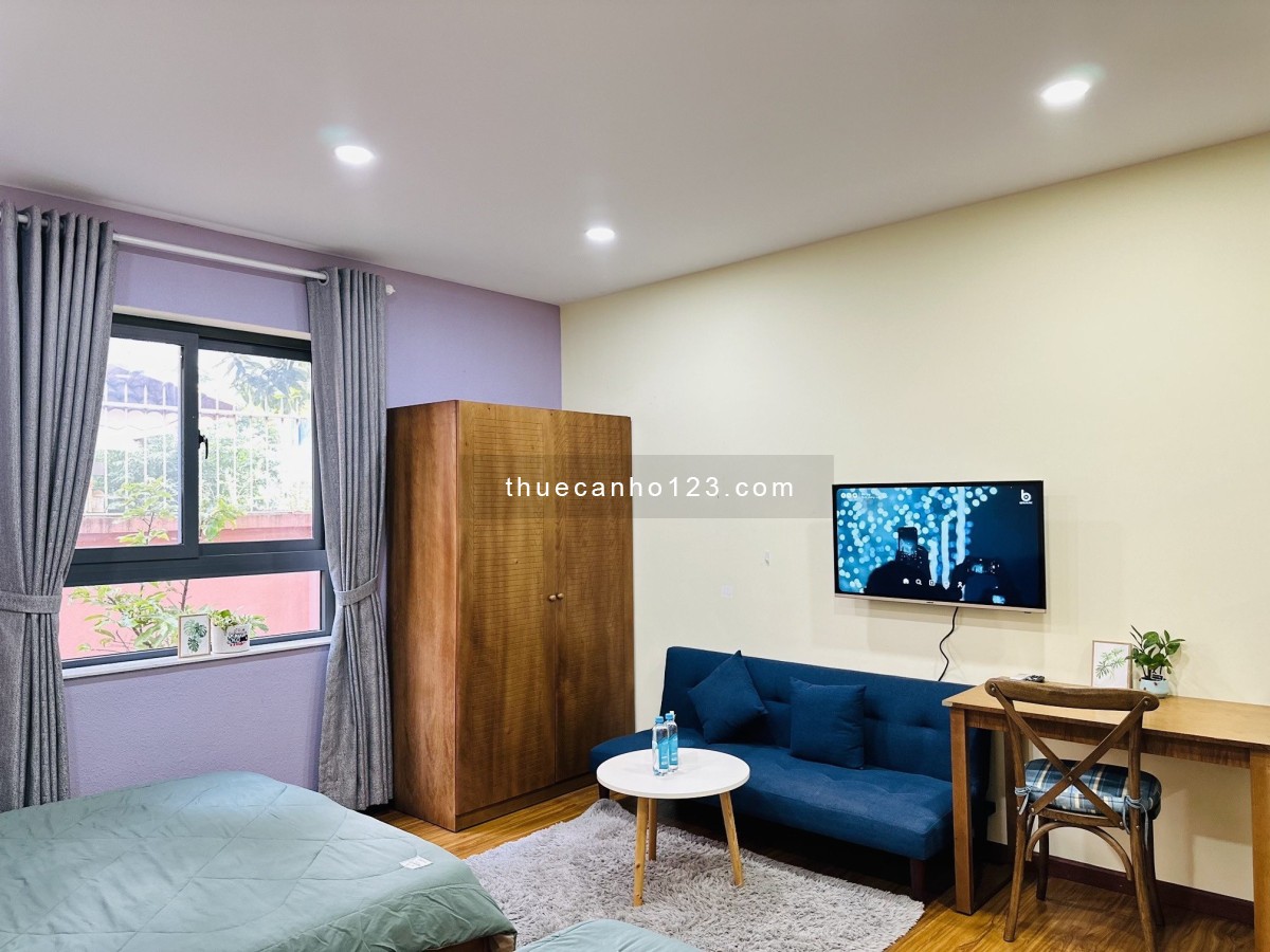 Căn Studio giá rẻ cửa sổ, bancon full nội thất tại Tân phú, Q7 Gần Chợ Tân Mỹ, BigC, Crescent Mall