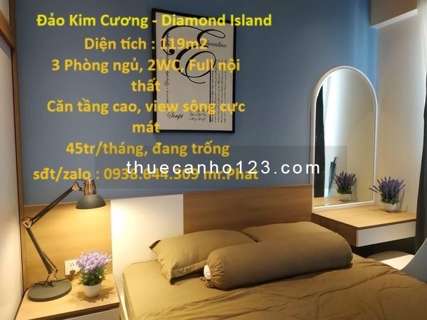 Full giỏ hàng cho thuê căn hộ Đảo Kim Cương - Diamond Island