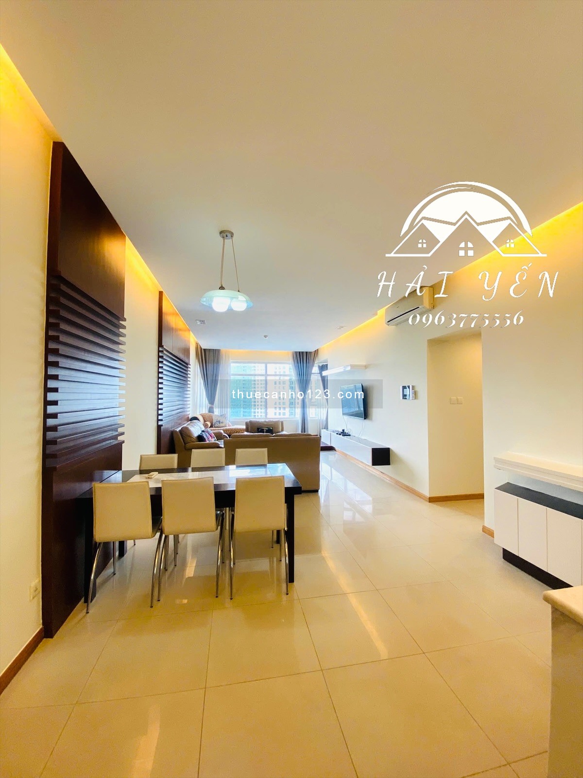 Hải Yến 0963.77.55.56 - cho thuê căn hộ 3 PN tại SAIGON PEARL giá 28 triệu, view sông, tầng cao