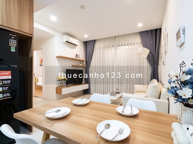 Millennium cao cấp Q4 cho thuê 4PN,4WC 190 m2, 42tr view sông & quận 1