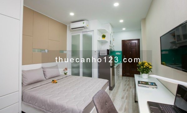 Cho thuê phòng studio có cửa sổ lớn - tại Quận 1 gần Bùi Viện - chợ Bến Thành