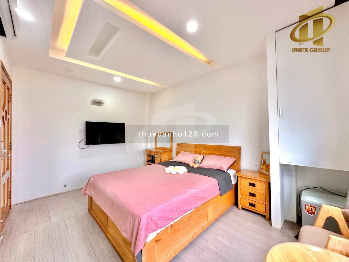 CHO THUÊ STUDIO 1PN, CHO PHÉP NUÔI PET, NỘI THẤT SANG TRỌNG