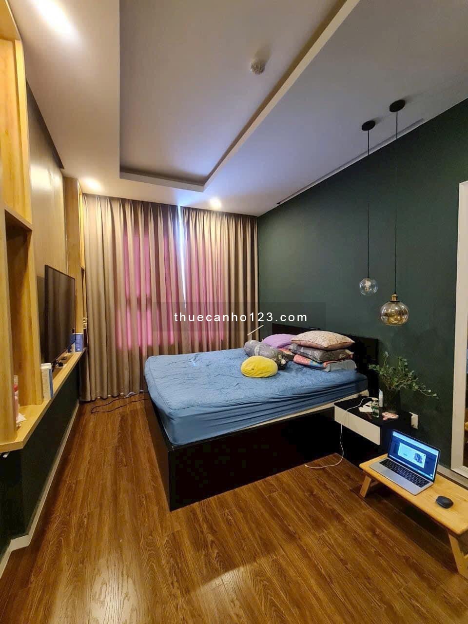 Cho thuê Chung cư 590 CMT8 2PN - 2WC, 75m2. Full Nội Thất, ở ngay chỉ 12,5tr/tháng