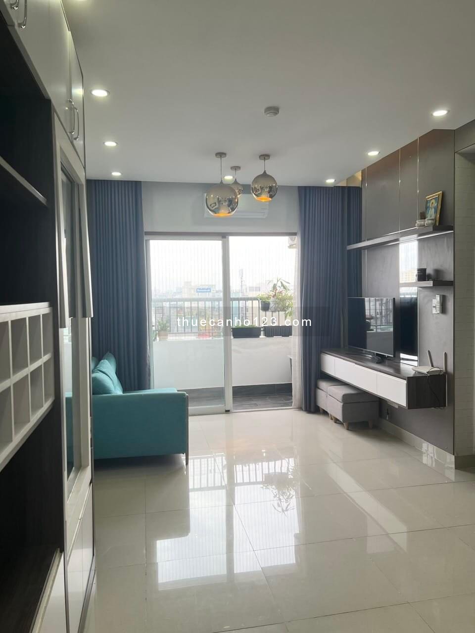 Cho thuê chung cư Topaz Garden - Tân Phú 75m2 2pn 2wc 10tr5 Nội thất